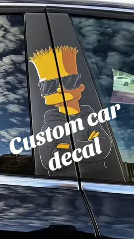 We customize high quality car decals #caraccessories #carlovers #auto #automotive #viral_video #cargadgets #cargoodthing #fyp #blazexel #carstickers #cardecals #cardecal #carsticker #sticker 