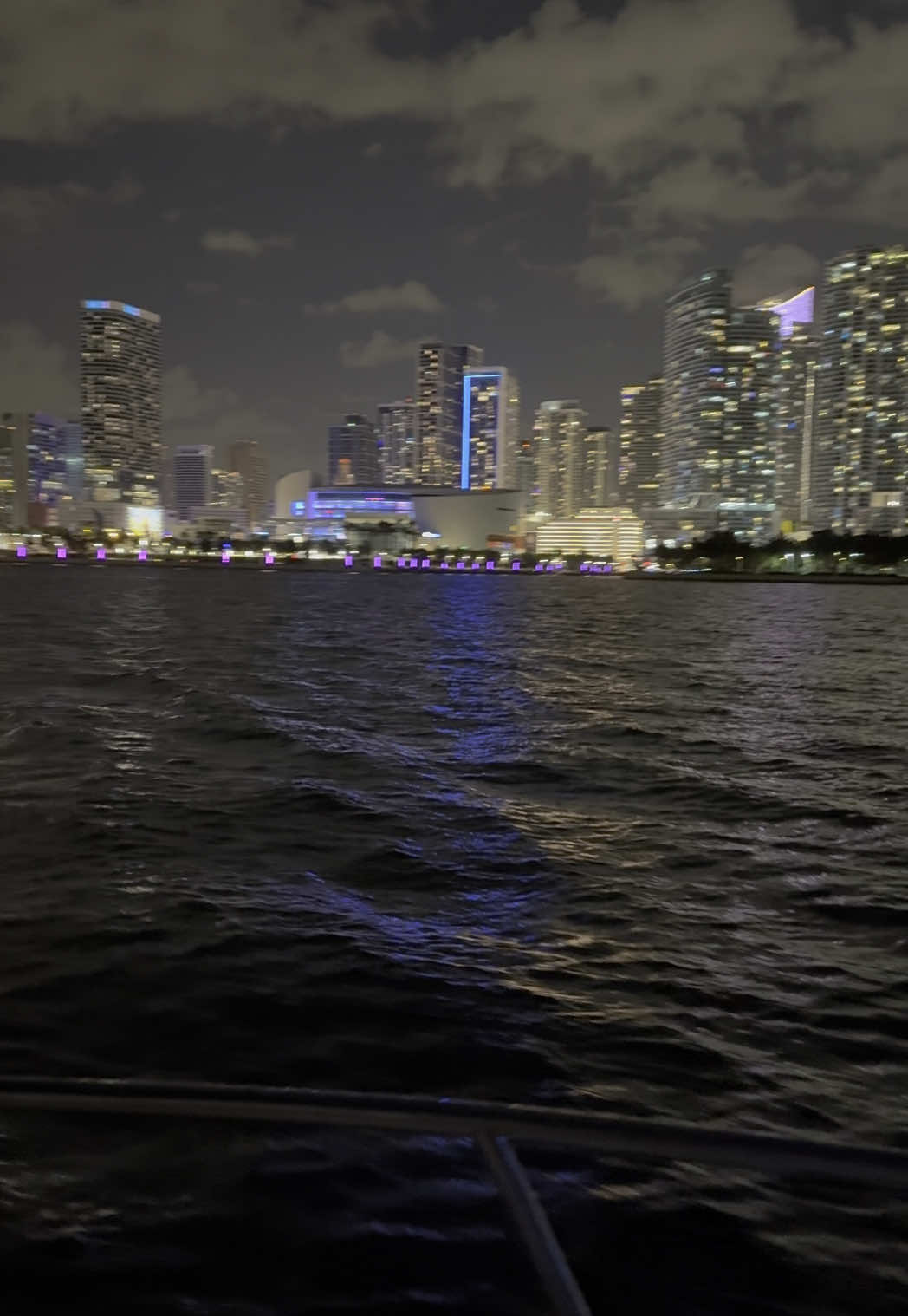 miami at night #miami #aesthetic #florida #letithappen #city #tameimpala #trending #fortlauderdale 