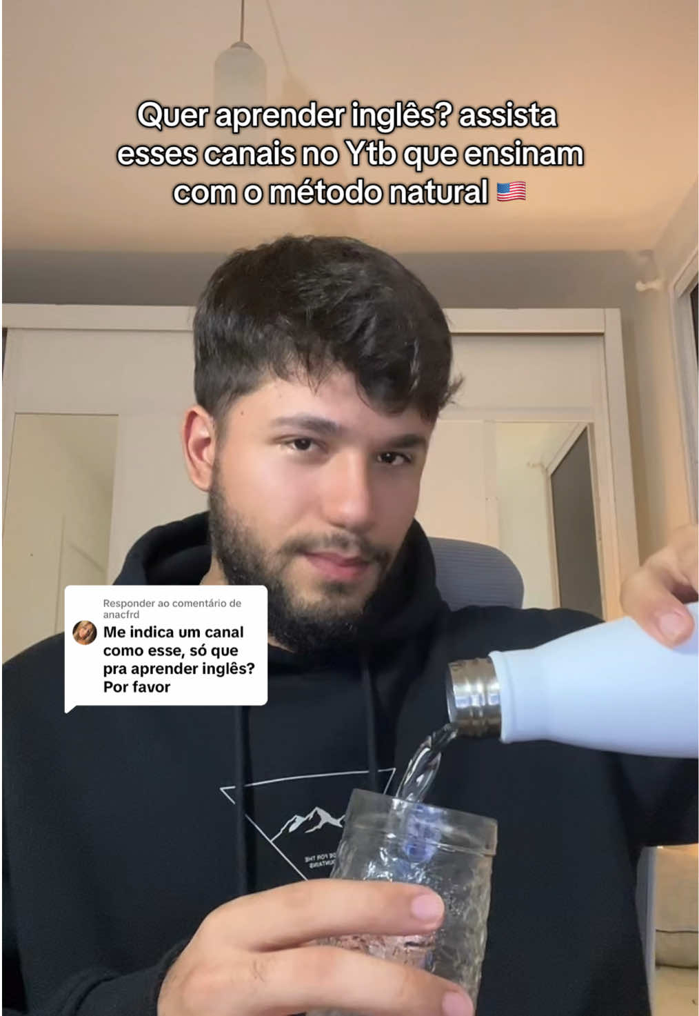 Respondendo a @anacfrd parte 7| Quer aprender inglês? Veja esse vídeo   #poliglota #idiomas #linguas #english #ingles #inglesfacil #inglesonline #englishteacher 