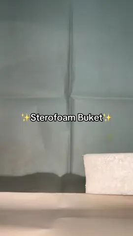 Sterofoam buket, lg prmo nih 🥰 #sinipistore #sterofoam #buket #kertastissuebuket 