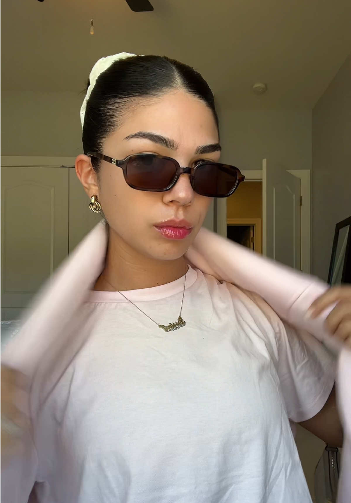 thank you @rileysaurage for the hair inspo 🎀 #hairinspo #buninspo #slickback #updo 