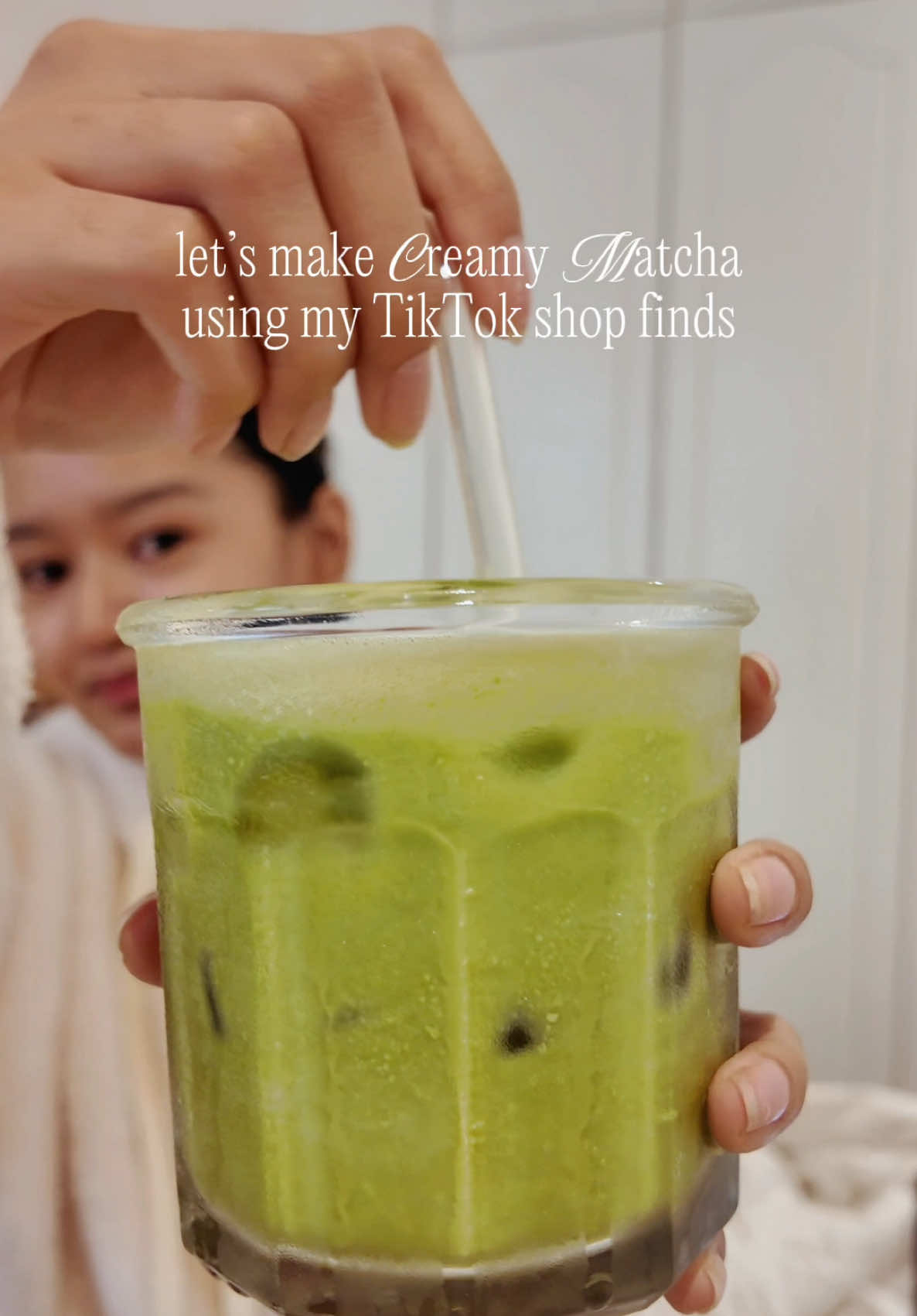 let’s make sum creamy matcha 🍵⭐️ #matcha #matchatok #tiktokshop 