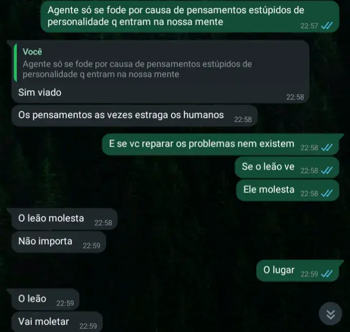 isso foi um aviso ⚠️#leao #molestando #fyp 