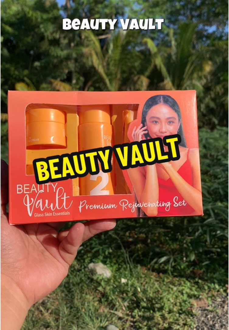 Beauty vault premium rejuvenating set✨ glass ski effect 😍  #beautyvault #rejuvenatingset #skincare #rejuvenatingskincare 