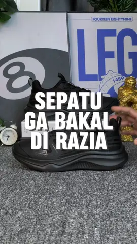 Sepatu ga bakal kena razia nih, Lycaon - Void black Size : 38-45 Beli sekarang sebelum kehabisan !! #promoguncang44 #outfit #outfit #ootdstyles #luckyfanstore 