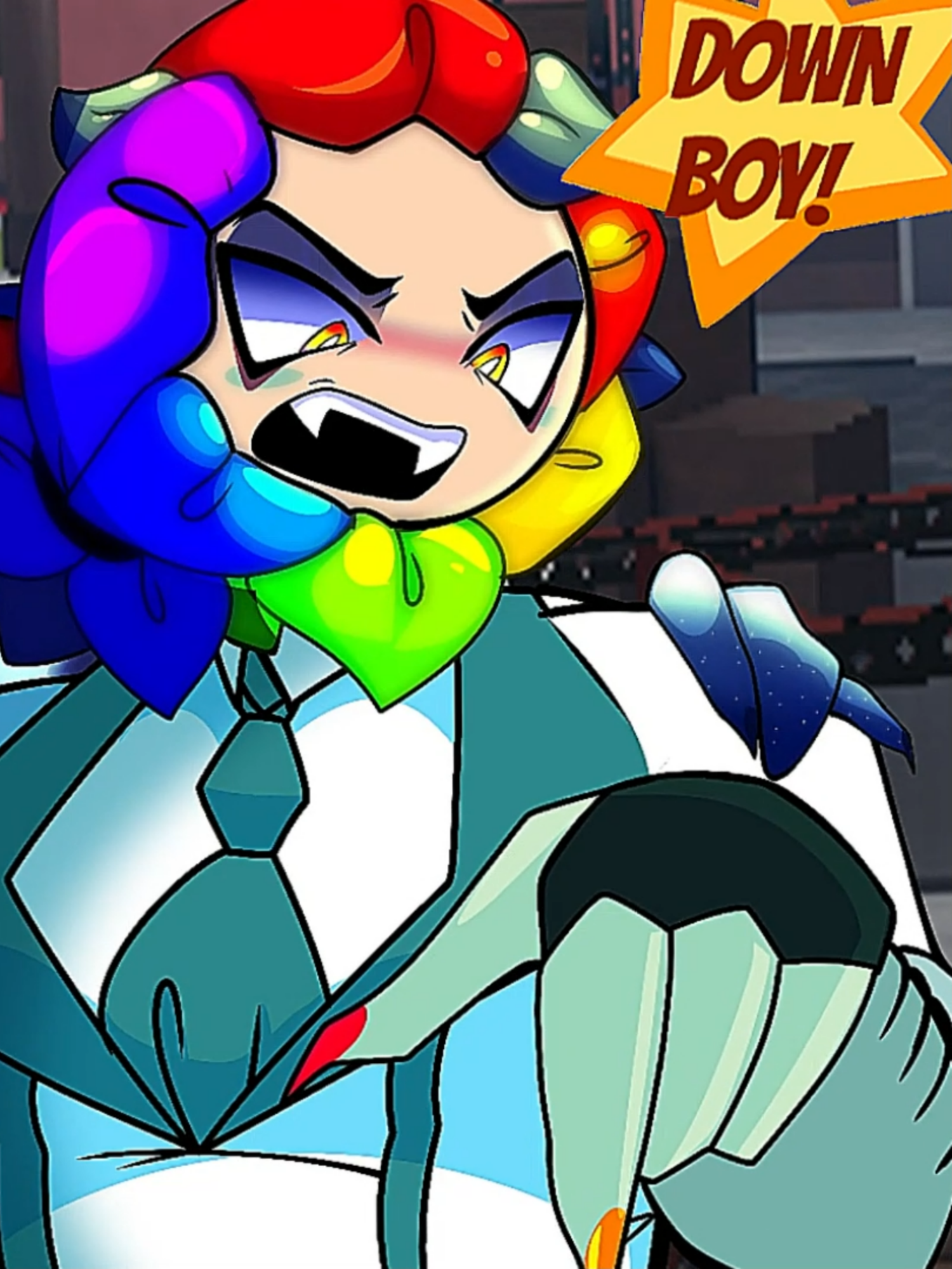💥DOWN BOY!!💥- Dandy's World - Ft. Mains - Nasty dog Trend - #shorts IB:  @Serinity_.Dear. ​ #shorts #edit #art #animation #dandysworld #drawing #digitalart #animationcharacters #viral #foryouu