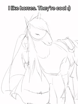 I will master the anatomy soon! #horse #art 