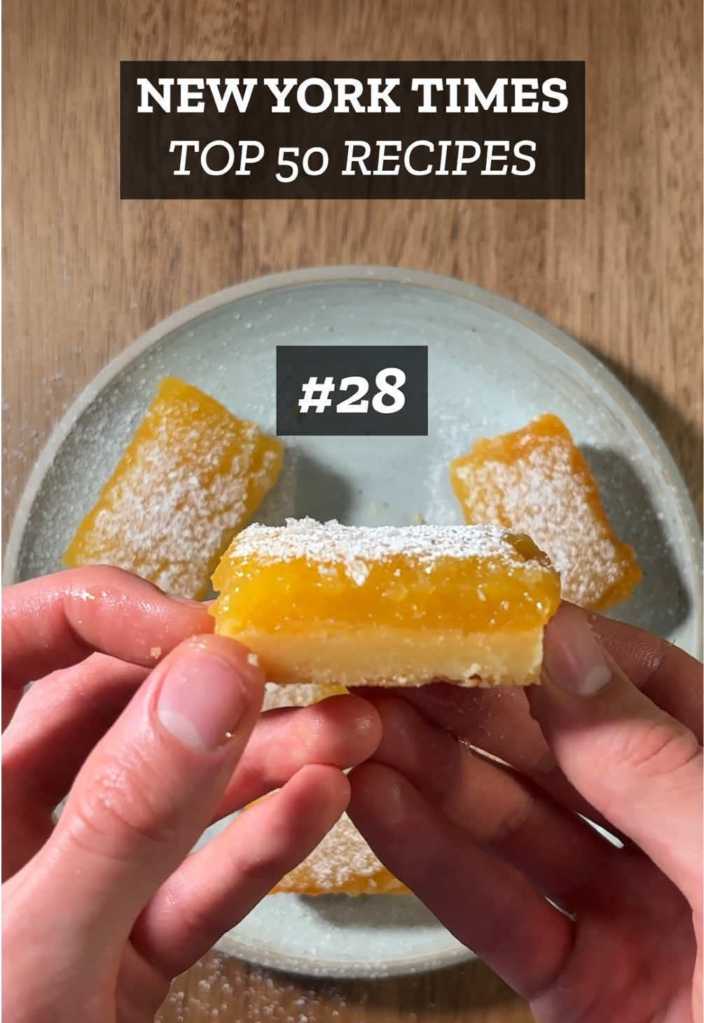 Trying Every Recipe on the NYT Top 50 List | Lemon Bars with Olive Oil and Sea Salt by Melissa Clark
