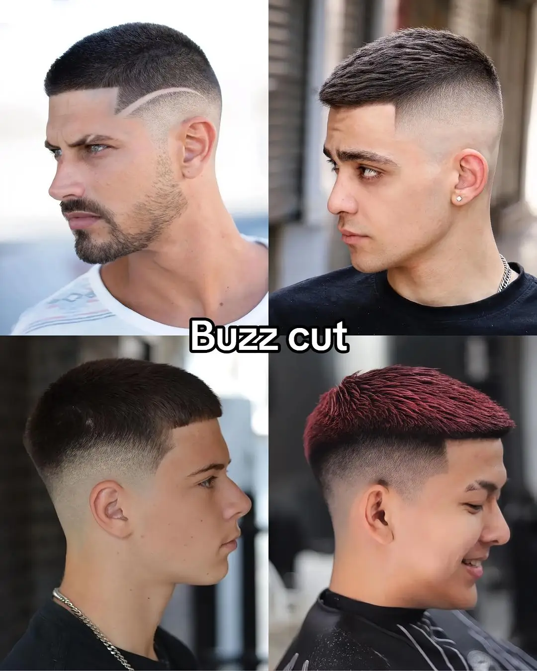 men's hairstyles #haircut #buzzcut #fyp 