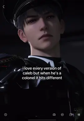 he looks so damn sexy in that uniform #calebloveanddeepspace #loveanddeepspacecaleb #loveanddeepspace #caleb 