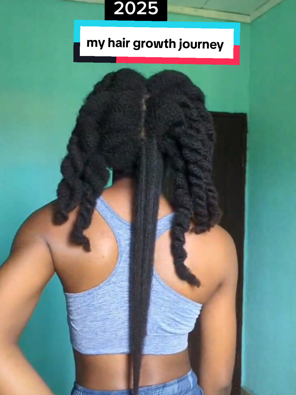 It's amazing how far I've come, how much I've learned and how little I've explored styling my hair. 😂 When I think I'm not retaining length, I just look back at pictures and go Wow! 😍  like, comment, and follow me for more tips. . #hairgrowthjourney #type4haircare #healthyhair #4b4chair 