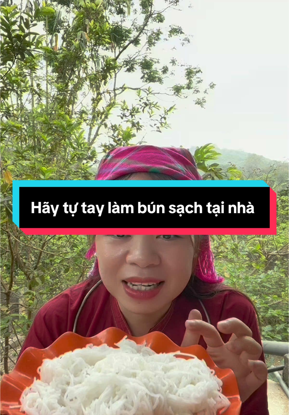 TỰ TAY LÀM BÚN SẠCH TẠI NHÀ THEO CÁCH LÀM BÚN THỦ CÔNG CỦA NGƯỜI DÂN TỘC CAO LAN #xuhuong #thichanbun #bún #hoangvantuyenquang 