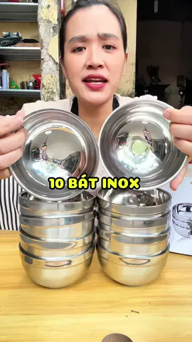 Bát inox 2 lớp vừa đẹp vừa chống nóng nhà có trẻ nhỏ nhất định nên có nha  #yenhoareview #xuhuong #batinox #batinox2lopcachnhiet  #batinoxchobe #chenancom #duaancominox304 