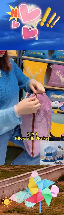 2 in 1 Pillow with Blanket #2in1pillowblanket #pillowblanket #pillowblanket #pillowwithblanket #2in1pillow 
