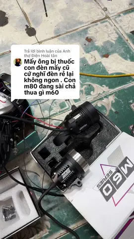 Trả lời @Anh thợ Điện Hoài tân   Khoảng cách 100M thì M80 vẫn nét như mặt trăng  còn M60 thì nhoè 
