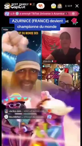 @Azurnice🏴‍☠️Team C. DAVY  de France 🇨🇵 décroche le titre de championne du monde des nations. Elle est suivie de @𝕎𝕒𝕤𝕤𝕚𝕝𝕒🇫🇷&🇲🇦 du Maroc 🇲🇦 qui devient la vice championne du monde des nations. Et la troisième place de ce championnat du monde a été décrochée par Mohammad Saleem 🇵🇰 du Pakistan. Mention spéciale à nos top donateurs : @Capitaine Davy @Boutdebois.fr 🌐  @🇲🇦🌺🌻  @👹tyrone🥇🎭🌹  @⚜️🌪✨️𝕭𝖆𝖞𝕵𝖆𝖍✨️🌪⚜️  Oiseau des iles (Moïra) @🪼LA LIONNE (T.E)🪼 @Mentaliste Capillaire mystique  @Skykyo67 🎀  @chikelabelle @Feliciaa30 🥷🇫🇷🇹🇷  @zalsss92👸🤑💯  @Maya🇷🇪🇨🇵💥🥷  @🐊TARSAR.Inuk🐺💥🥷  @Save&Co @DjTomTom Agence LFDLV , @🌐yoyo-boost🌐  #dueldesnations #championnatdumonde #boxbattles #soulevement #tiktoklive #France #Maroc #Pakistan 