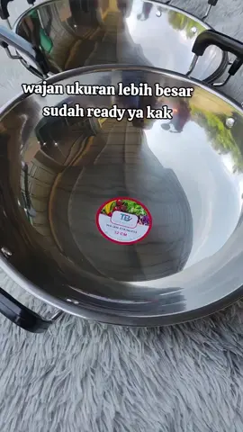 ukuran 32cm ready kak  ..  #wajan #wajanstainless 