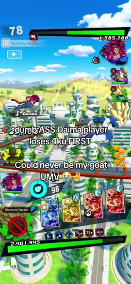 If that was UMV he would have lived 🥀 #dragonballz #dblegendspvp #dragonballlegendspvp #dbl #toshi #dblegends #dragonball #dragonballlegends 