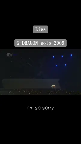 #GDRAGON#solo2009 #Lies#BIGBANG