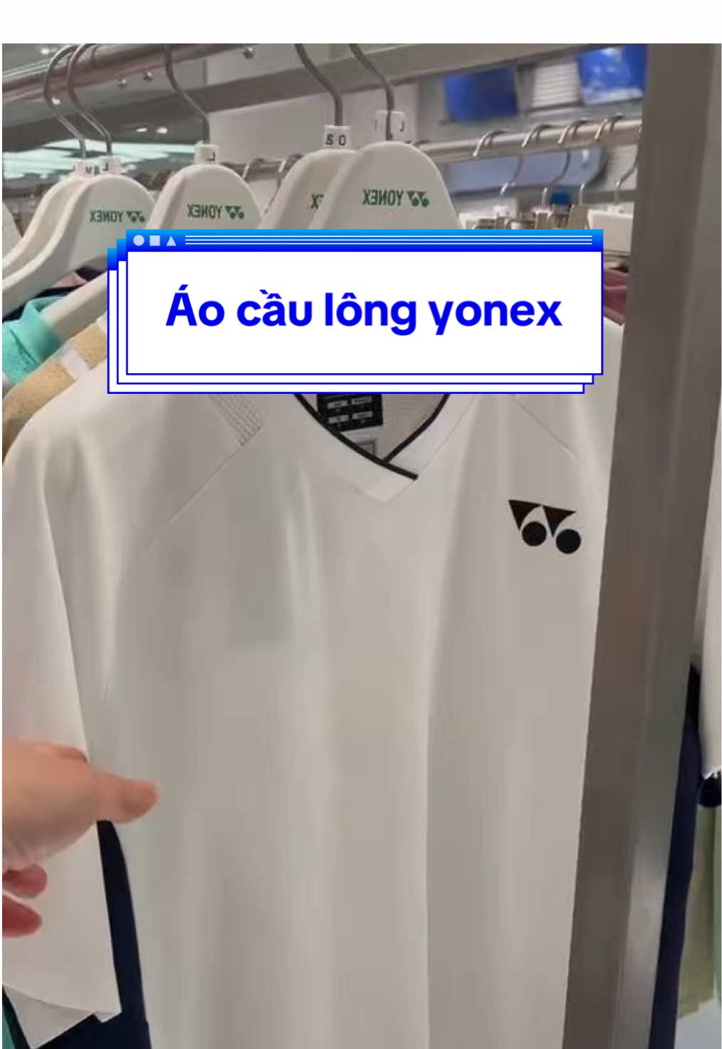 Áo cầu lông yonex #aoyonex #aocaulong #aothethao #caulong #badminton #caulongvietnam 