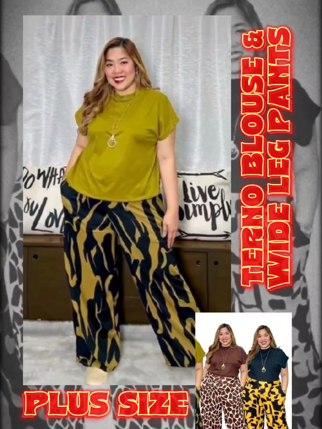 PLUS SIZE COMFORTABLE TERNO #creatorsearchinsights #CapCut #plussize #simpleoutfit #newfashiontrends #terno 