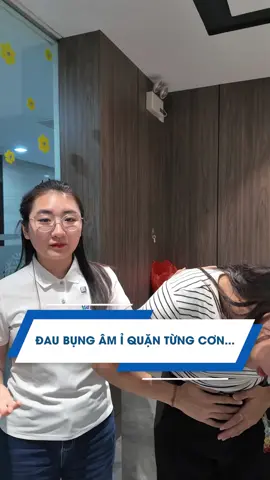 Đau bụng âm ỉ, chướng bụng từng cơn, bụng căng tức như quả bóng #bifina #bifinanhatban #menvisinh #roiloantieuhoa #viemdaitrang #chuonghoi #daybung