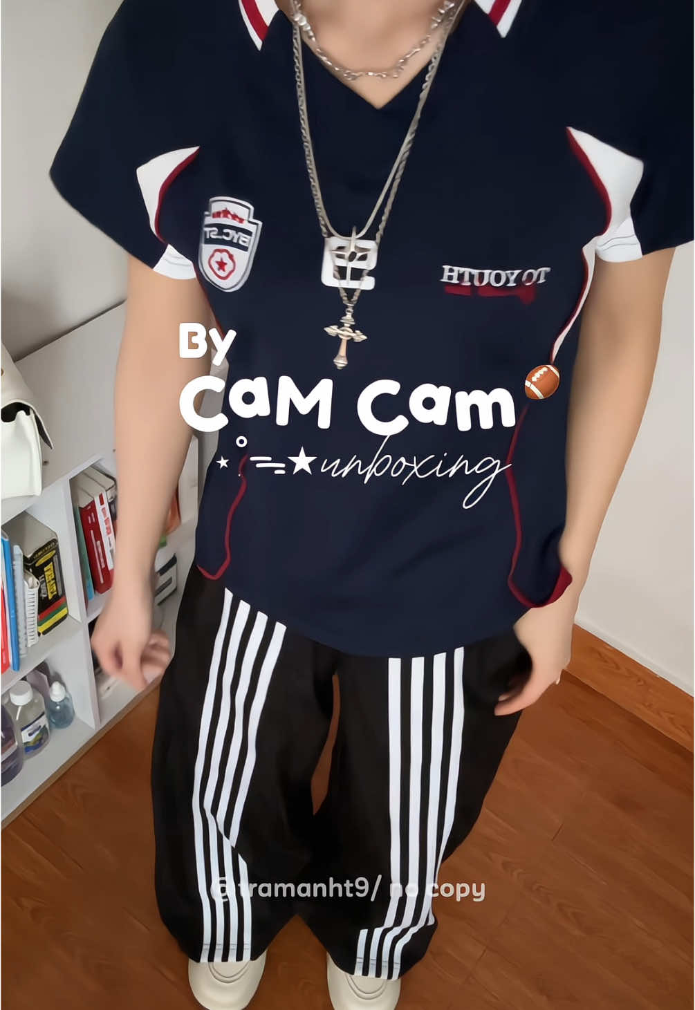 Áo đã có màu xanh navi siu đẹppp luôn @bycamcam #unboxing #reviewlamdep #xuhuong #outfitideas #ao #babytee #xh #viral #review #outfit 