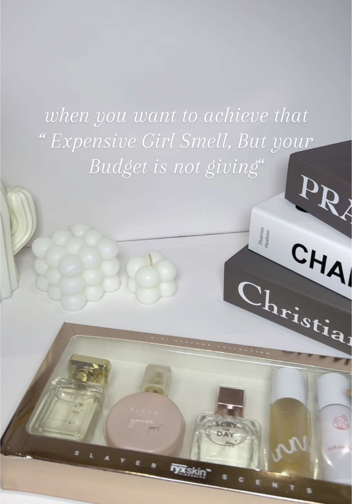 Ryx Skin Perfume Saves the Day. 💕 #ryxperfume #ryx #cleangirl #aesthetic #expensivegirl #expensivesmell #fyp 