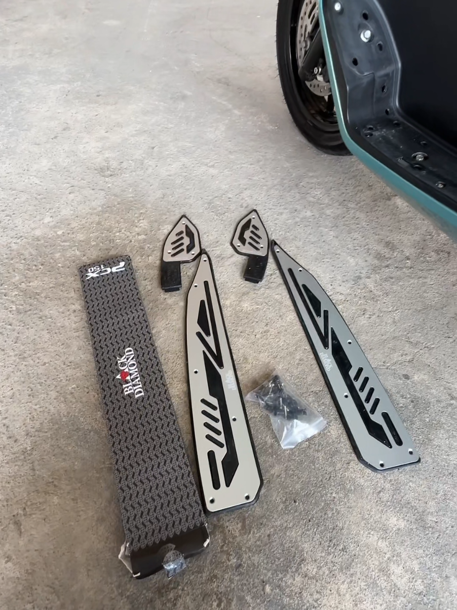 BORDES GANTENGMU⬇️ by :Black diamond PCX 150 PCX 160 NMAX #blackdiamond #pijakankakipcx #pcx 