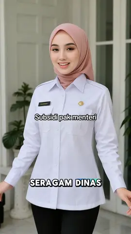 Baju Dinas PDH Seragam Putih Kerja Wanita Blazer Lengan Panjang dan Lengan Pendek #bajudinasputih #bajudinaspns 