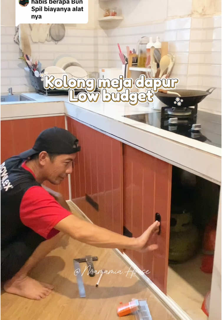 Membalas @zia amiya ini iya kak aku spill, kalo msih ada yg ditnya boleh komen atau dm 😁💕   #fyp #kolongdapur #kolongdapurpvc #dapur #dapurminimalis 