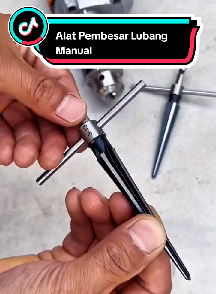 Alat Pembesar Lubang Manual #alatpembesarlubangkrengkes #alatperkakasan #taperreamer #alatkerja 