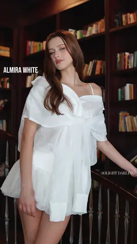 Almira White Top x Almira White Skirt - Solight Darling | Summer Season '25 Collection By XIPI#xuhuong #fashion #OOTD #xipi #newcollection #solightdarling #summerseason #almirawhite