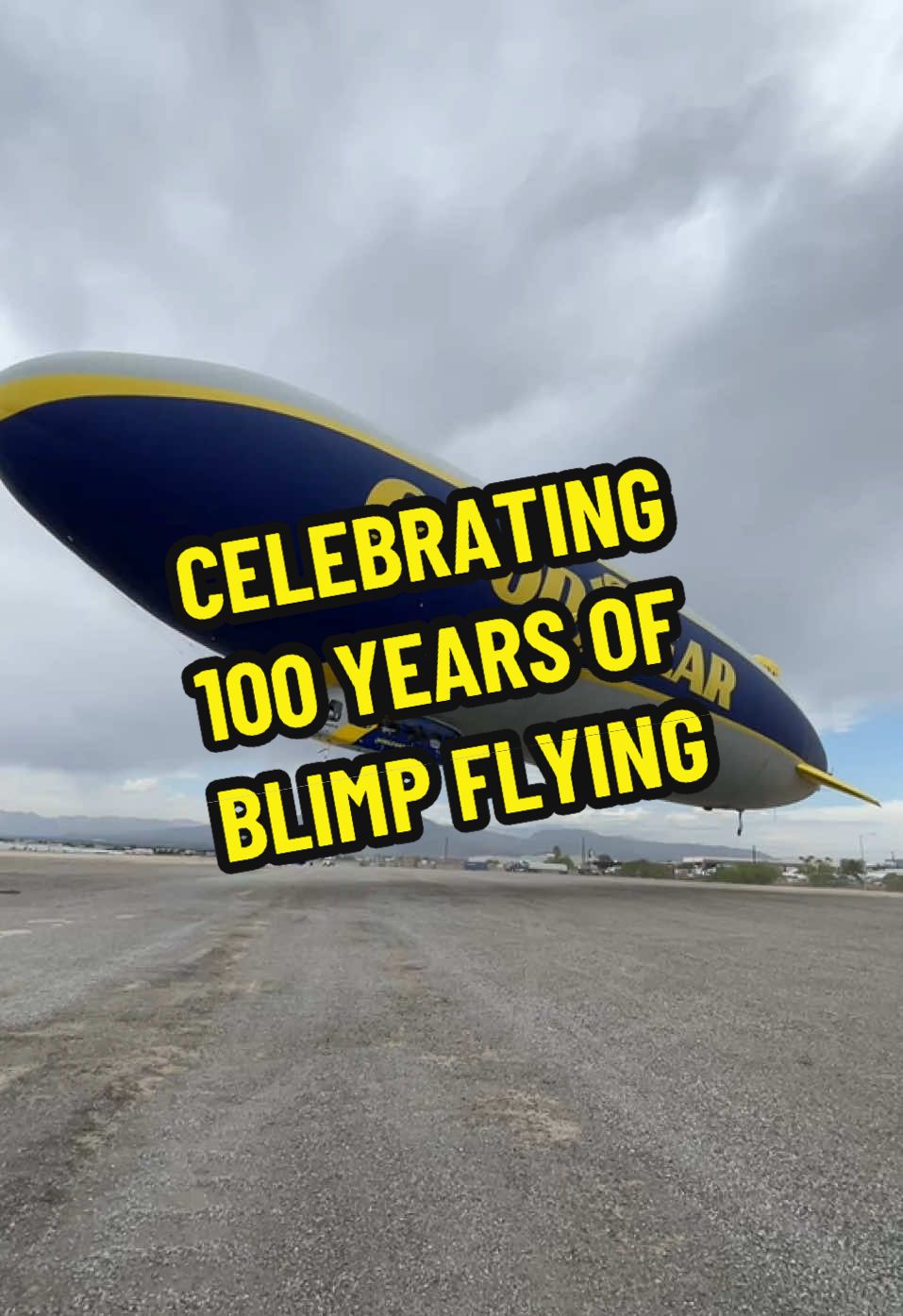 It zoomed in. It hovered. It blasted off. Meet a legend, N3A, Goodyear’s Wingfoot III. It’s a 246-foot-long Zeppelin NT LZ N07-101, making a rapid takeoff from Runway 7 at North Las Vegas like only a blimp can. Celebrating 100 years of Goodyear airship history, from the Pilgrim in 1925 to this modern marvel soaring into 2025. .. .. #avgeek #kvgt #planespotting #blimplife #lasvegas #vegas #pilots@goodyearblimp  #GoodyearBlimp #WingfootIII #N3A #ZeppelinNT #Runway7 #100YearsOfFlight #AirshipPower #avgeekphoto #SkyLegends #BlimpTakeoff ✈️