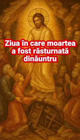Sâmbăta Mare – ziua tăcerii pentru lume… dar a biruinței în adâncuri. Hristos nu stă în mormânt. Coboară în iad, ca să-l răstoarne dinăuntru. Trimite mai departe, poate azi cineva are nevoie să-și amintească asta. #SambataMare #PogorareaLaIad #MoarteaInfranta #OrtodoxieVie #TainaInvierii #Biruinta #fyp 