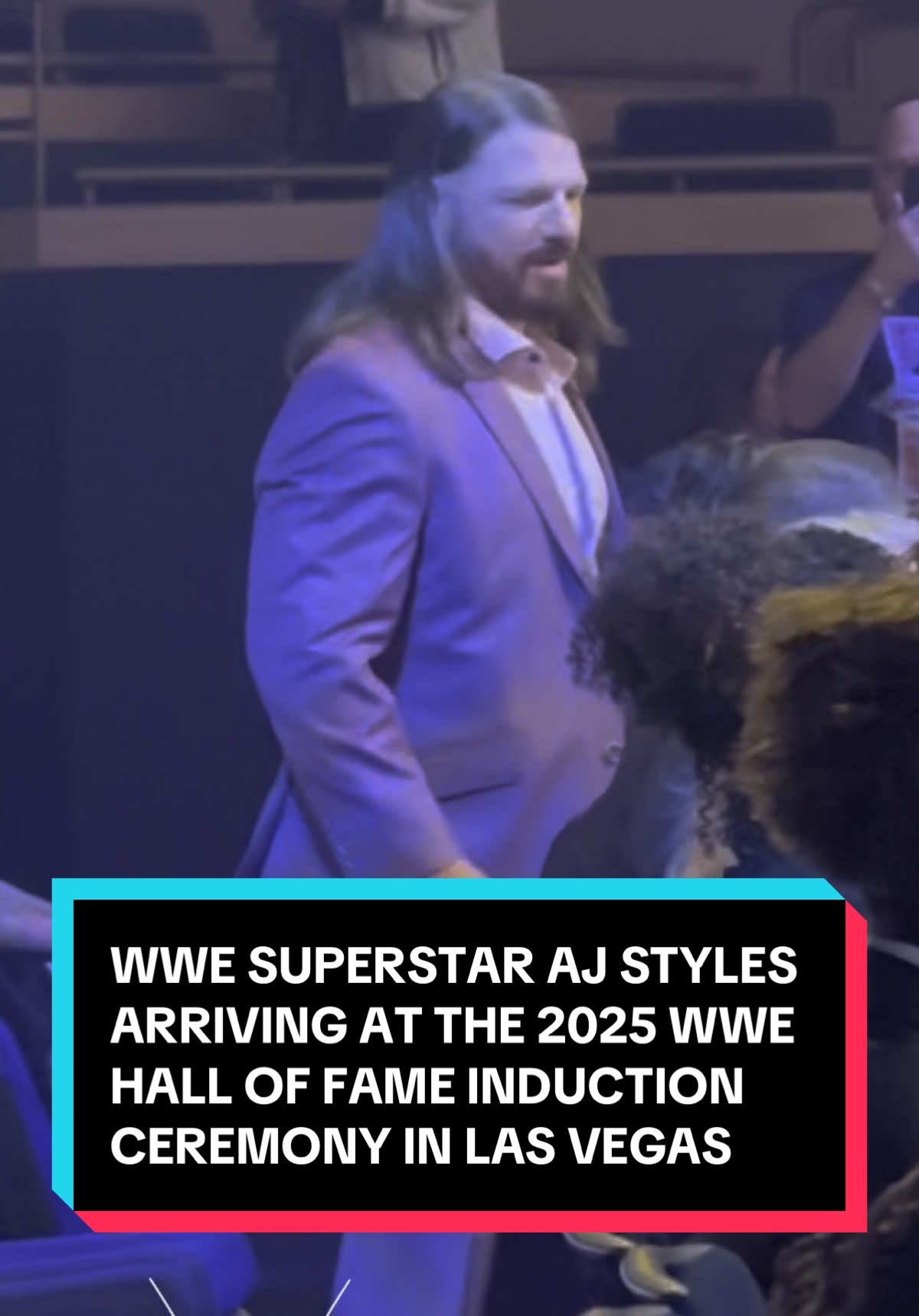 AJ Styles at the 2025 WWE Hall of Fame Induction Ceremony in Las Vegas  #AjStyles #ThePhenomenalOne #ThePhenomenalAJStyles #AllenJones #AllenNealJones #AirStyles #JasonStyles #MrOlympia #WCW #WCWWrestling #TNA #TNAWrestling #TotalNonStopAction #NWA #ROHWrestling #ROH #RingOfHonor #ROHWrestling #RingOfHonorWrestling #NewJapanProWrestling #NJPW #WWF #WWFWrestling #TheOC #TheClub #TheBulletClub #WWEChampion #WWEUnitedStatesChampion #USTitleWWE #IntercontintalChampion #WWEIntercontinentalChampion #WWE #WWEWrestling #Wrestling #ProWrestling #RAW #Smackdown #WWF #WWFWrestling #WWE2025HallofFame #2025WWEHallOfFame #2025WWEHOF #WWEHallOfFame #HallOfFame #WWEWrestling #WWE #Wrestling #ProWrestling #WrestleMania #LasVegas #VivaLasVegas #Wrestlemania41 #Mania #WrestlemaniaLasVegas #WWEWrestlemania #LasVegasNevada #WWEUniverse #Spotted #Paparazzi #CarolinaCockroach
