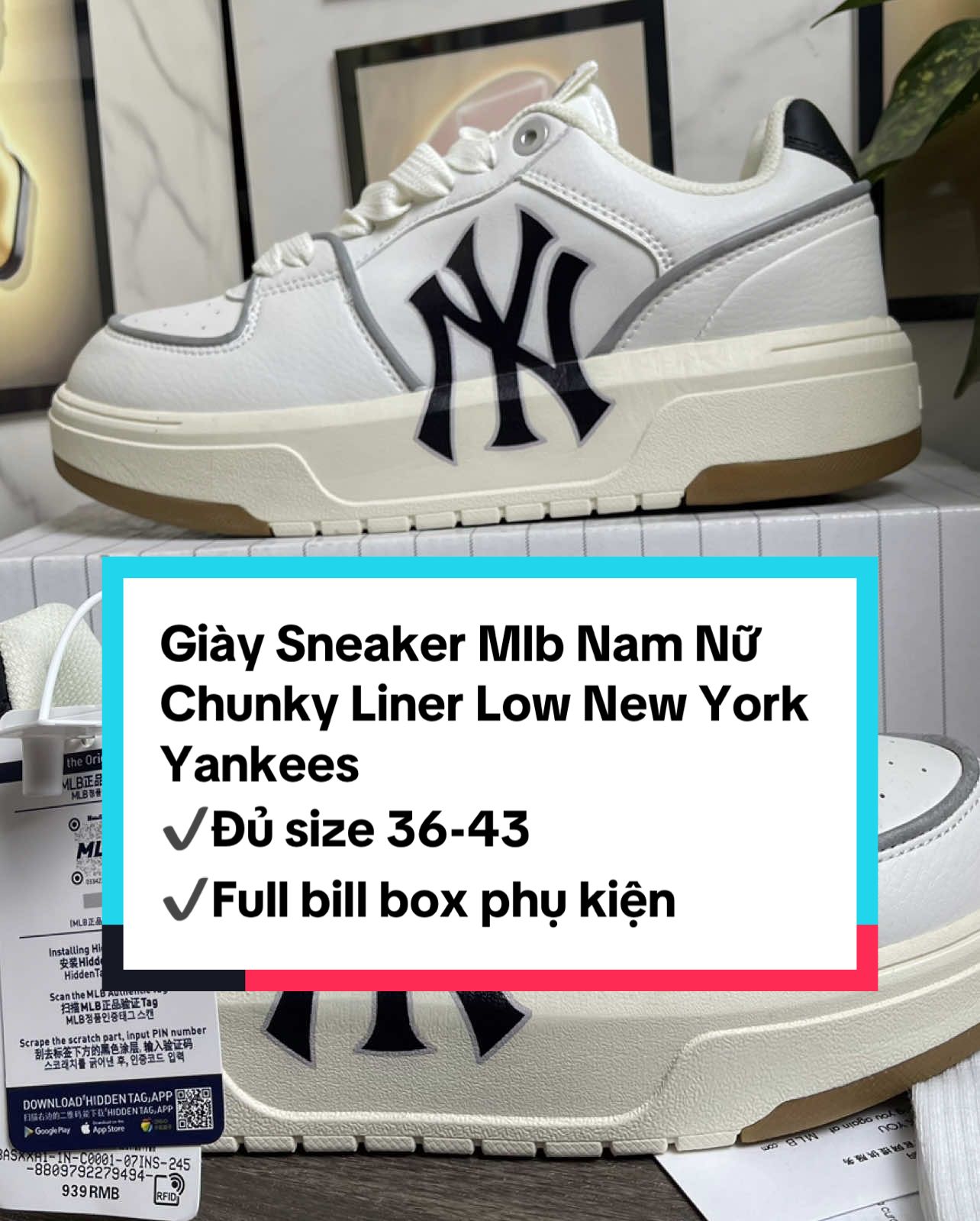 Giày Sneaker Mlb Nam Nữ Chunky Liner Low New York Yankees  ✔️Đủ size 36-43  ✔️Full bill box phụ kiện túi hộp ✔️Free ship toàn quốc ✔️Đổi trả kiểm tra check hàng thoải mái
️🏆 Uy tín tạo niềm tin  ️☎ zl/ hotline : 0386626669  #Giày #amumu #giaâymumu #xuhuong #sneaker #thịnhhành #thinhhanh #MLB #liner #chunky #giayamumu #boston #ny 