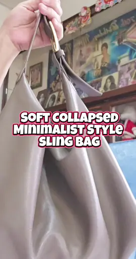 Soft Collapse Minimalist Style Bag #bag #fashion 