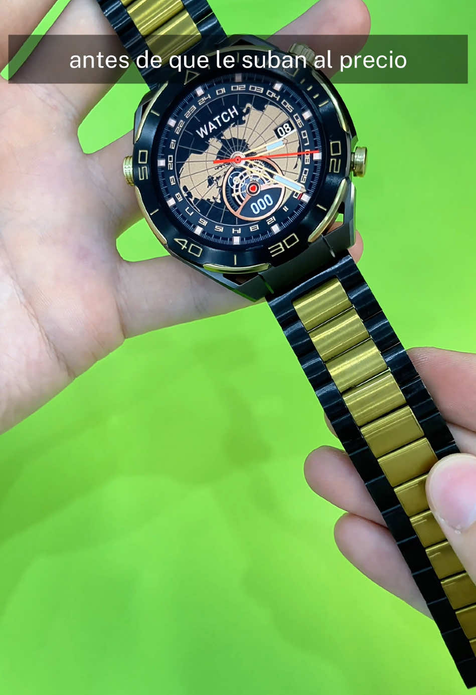 Pensé que era un reloj automático, pero resultó ser una obra de arte tecnológica. AMOLED, control por gestos y mucho más en este increíble diseño.🔥🔥🔥 #SmartWatch #EleganciaCon Tecnología #TechStyle #DigitalWatch #TikTokShop