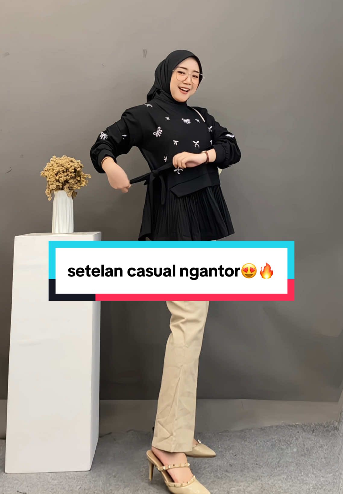 setelan casual buat ngantor😍🔥🥰‼️#fyp #foryoupage #setelanwanita #ayucitrahijab #hargasale #setelanviral #murahbanget #foryoupageofficial #ambayarrrrr 