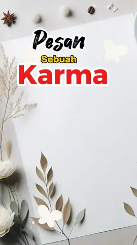 #karma_itu_nyata 