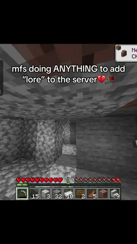 really doin anything to add lore to the minecraft realm #unemployed #Minecraft #game #slimetok #gurt 