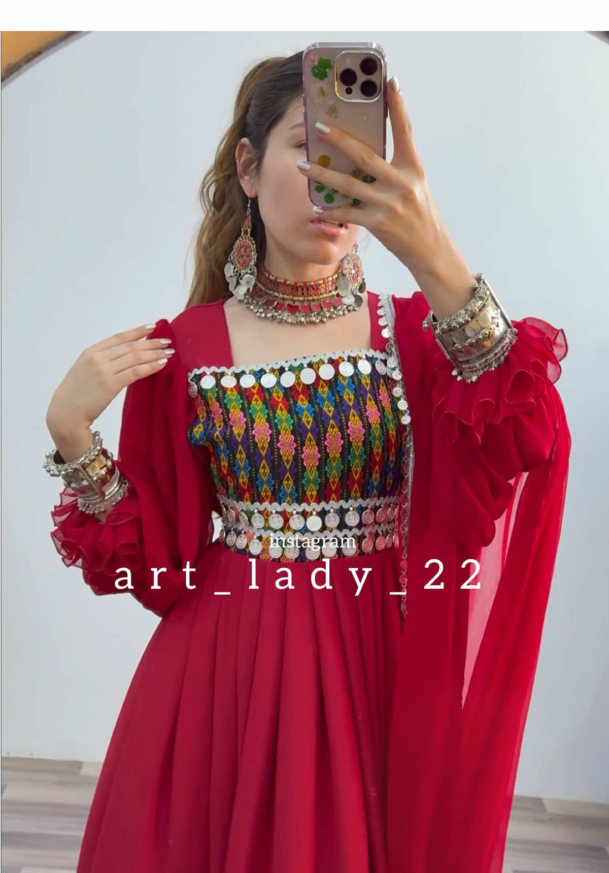 ‎برای ثبت سفارش و معلومات بیشتر به اینستاگرام و یا وتسپ ما پیام دهید🌹❤️ ‎شماره در بایو موجود است!! ‎اینستاگرام👇🏻 art_lady_22 #afghanculture  #newcollection  #viralvideo  #afghantiktok 