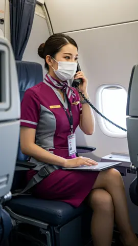 stewardess #asianbeauty #beauty #flightattendant #nylons #stewardess #stockings