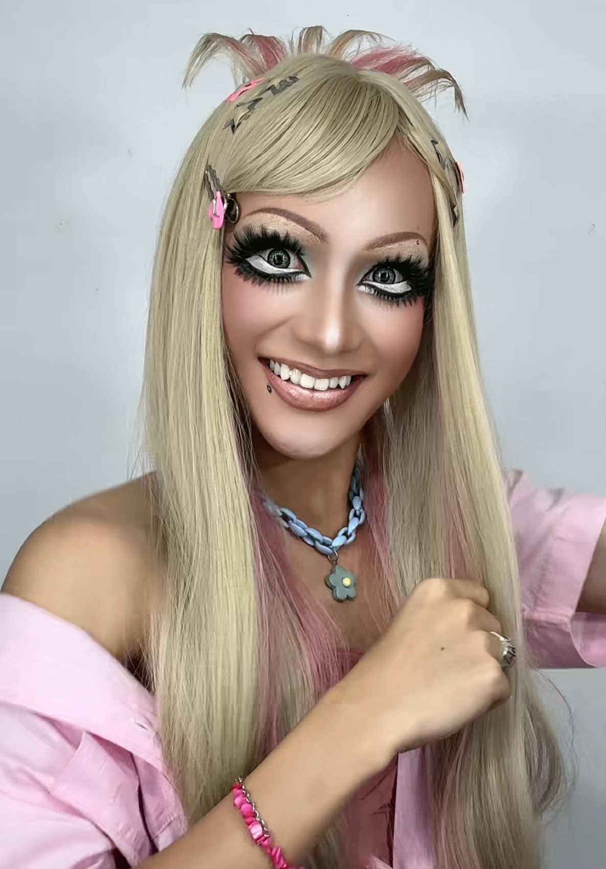 Membalas @azriel_15_ Gini kakk!?😂 #gyarumakeup #gayadirumah #tutorialmakeup #barbiecianjur 