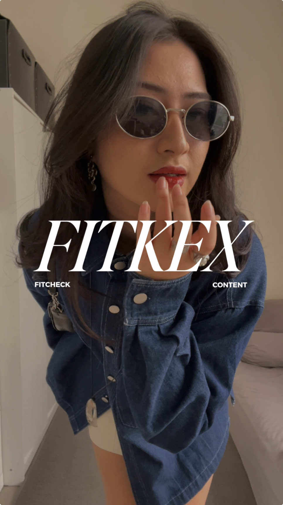 eh jatoh anting gue  #fashiontiktok #midsizefashion #kexfit 