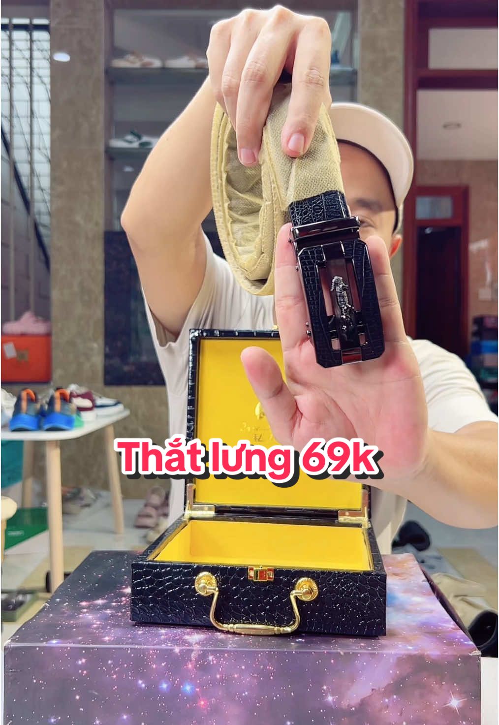Còn hơn chục cái thắt lưng xịn sale nốt 69k thôi ạ #manhgiay #manhbangiay #thatlungnam 
