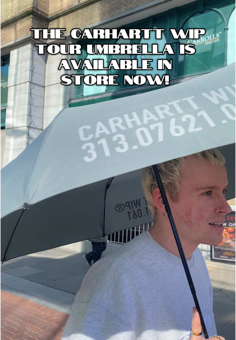 Visit us in store at Stephen’s Green S.C Dublin!! #carharttwip #streetwear #tribedublin #foryoupage #fyp #umbrella 