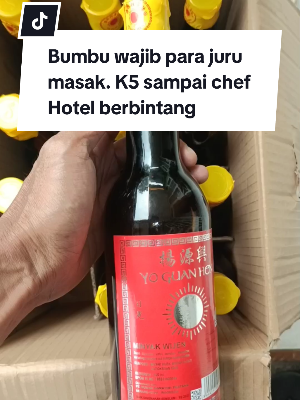 Bumbu wajib para juru masak, kamu wajib mencoba nya #minyakwijen #cooking #chef #foryoupage #keranjangkuning 