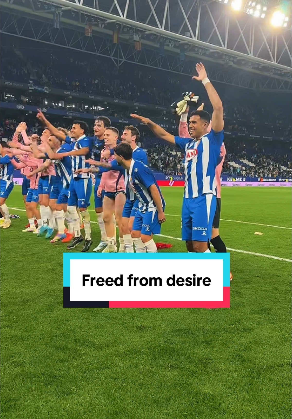 What a wonderful world 📣❤️‍🔥 #deportesentiktok #tiktokfootballacademy #laliga #football #freedfromdesire 